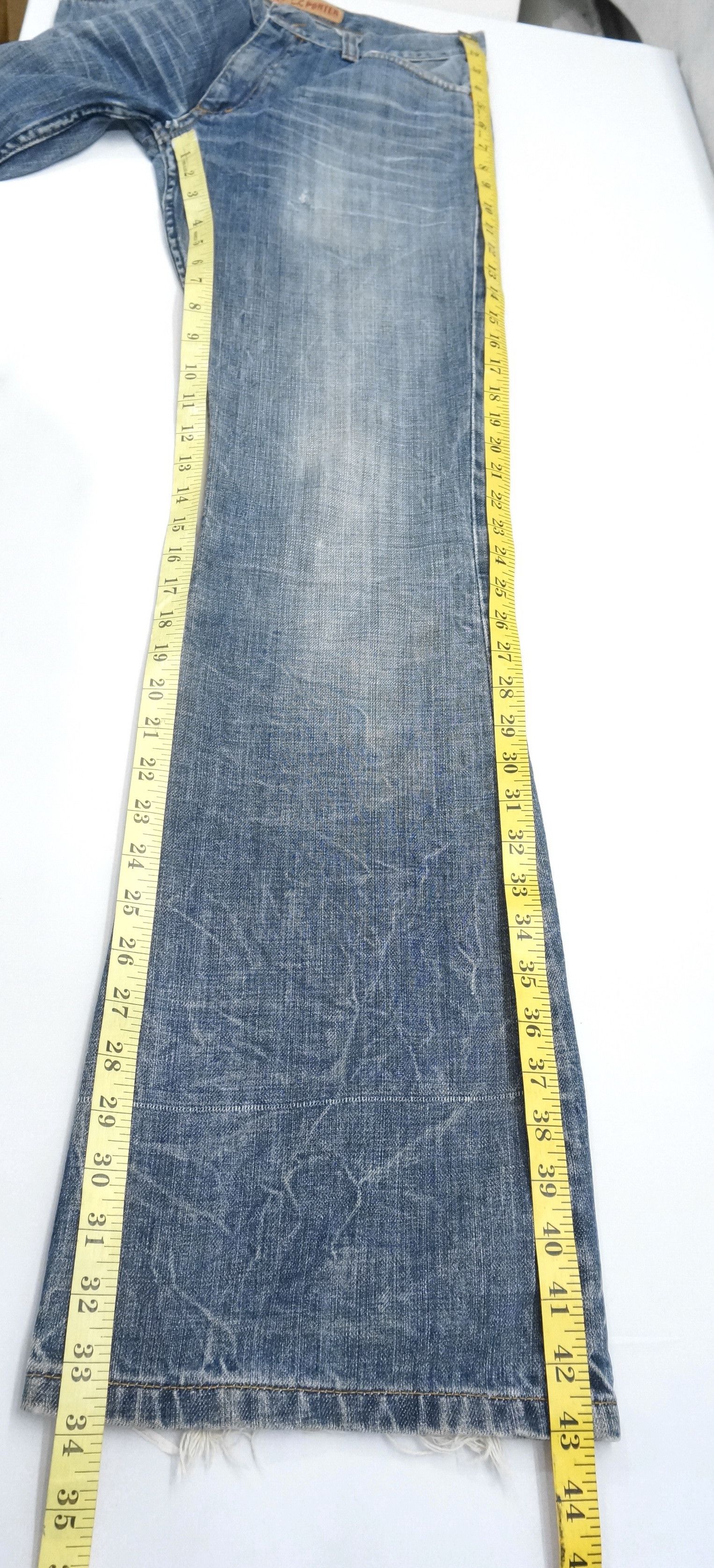 Freeman T. Porter × Vintage 🔥 Flare Vintage FREEMAN T PORTER Gordon Jeans Size US 30 / EU 46 - 18 Thumbnail