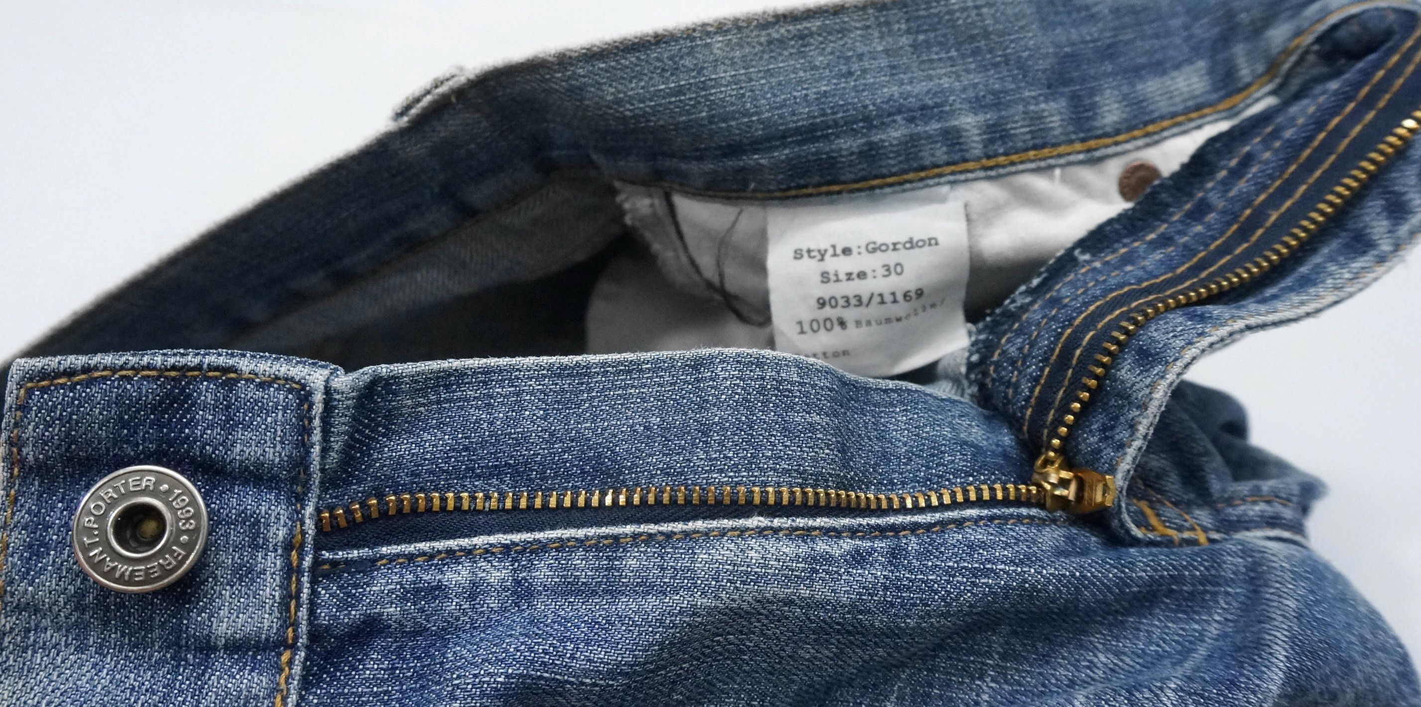 Freeman T. Porter × Vintage 🔥 Flare Vintage FREEMAN T PORTER Gordon Jeans Size US 30 / EU 46 - 21 Thumbnail