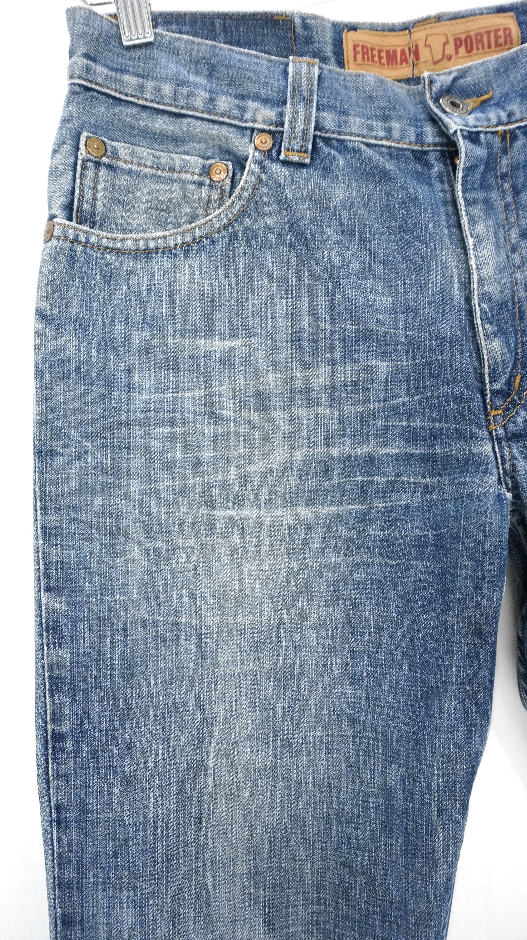 Freeman T. Porter × Vintage 🔥 Flare Vintage FREEMAN T PORTER Gordon Jeans Size US 30 / EU 46 - 5 Thumbnail