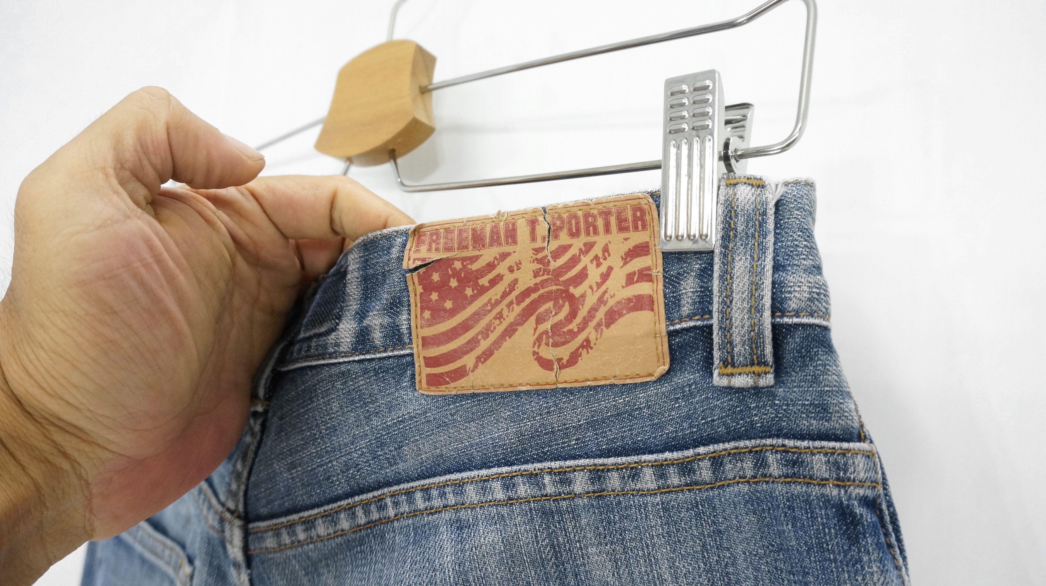 Freeman T. Porter × Vintage 🔥 Flare Vintage FREEMAN T PORTER Gordon Jeans Size US 30 / EU 46 - 11 Thumbnail