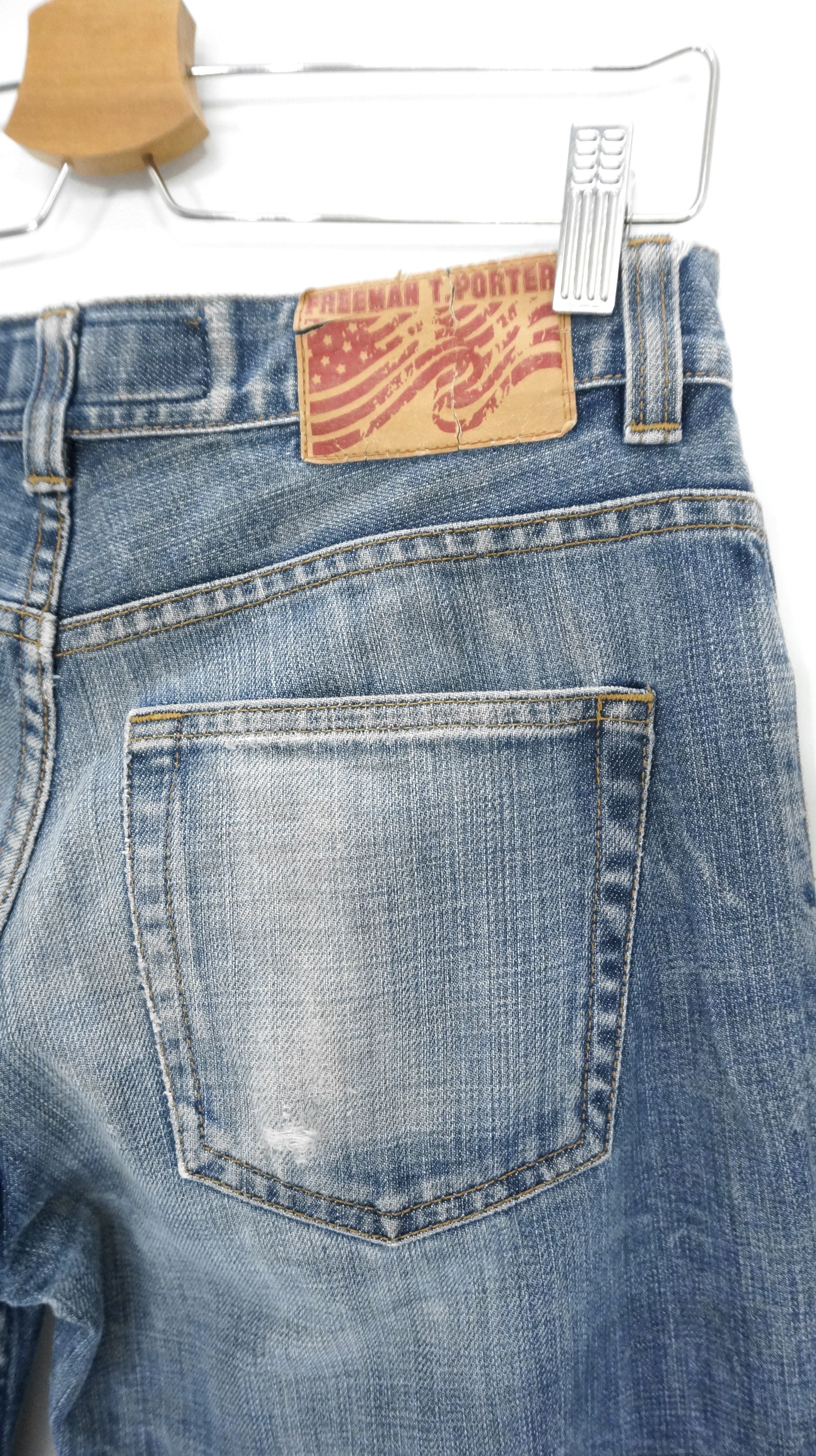 Freeman T. Porter × Vintage 🔥 Flare Vintage FREEMAN T PORTER Gordon Jeans Size US 30 / EU 46 - 10 Thumbnail