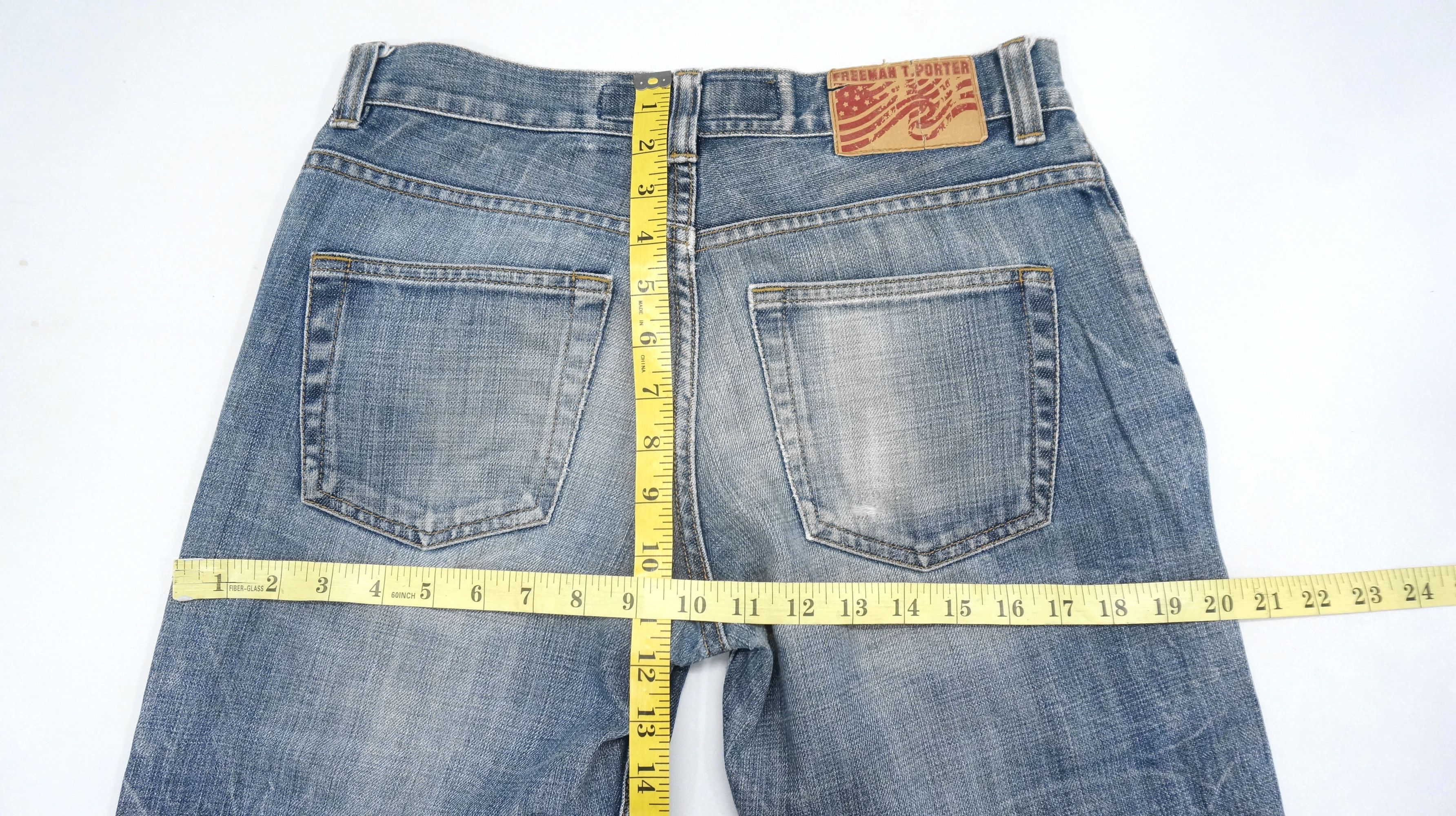 Freeman T. Porter × Vintage 🔥 Flare Vintage FREEMAN T PORTER Gordon Jeans Size US 30 / EU 46 - 19 Thumbnail