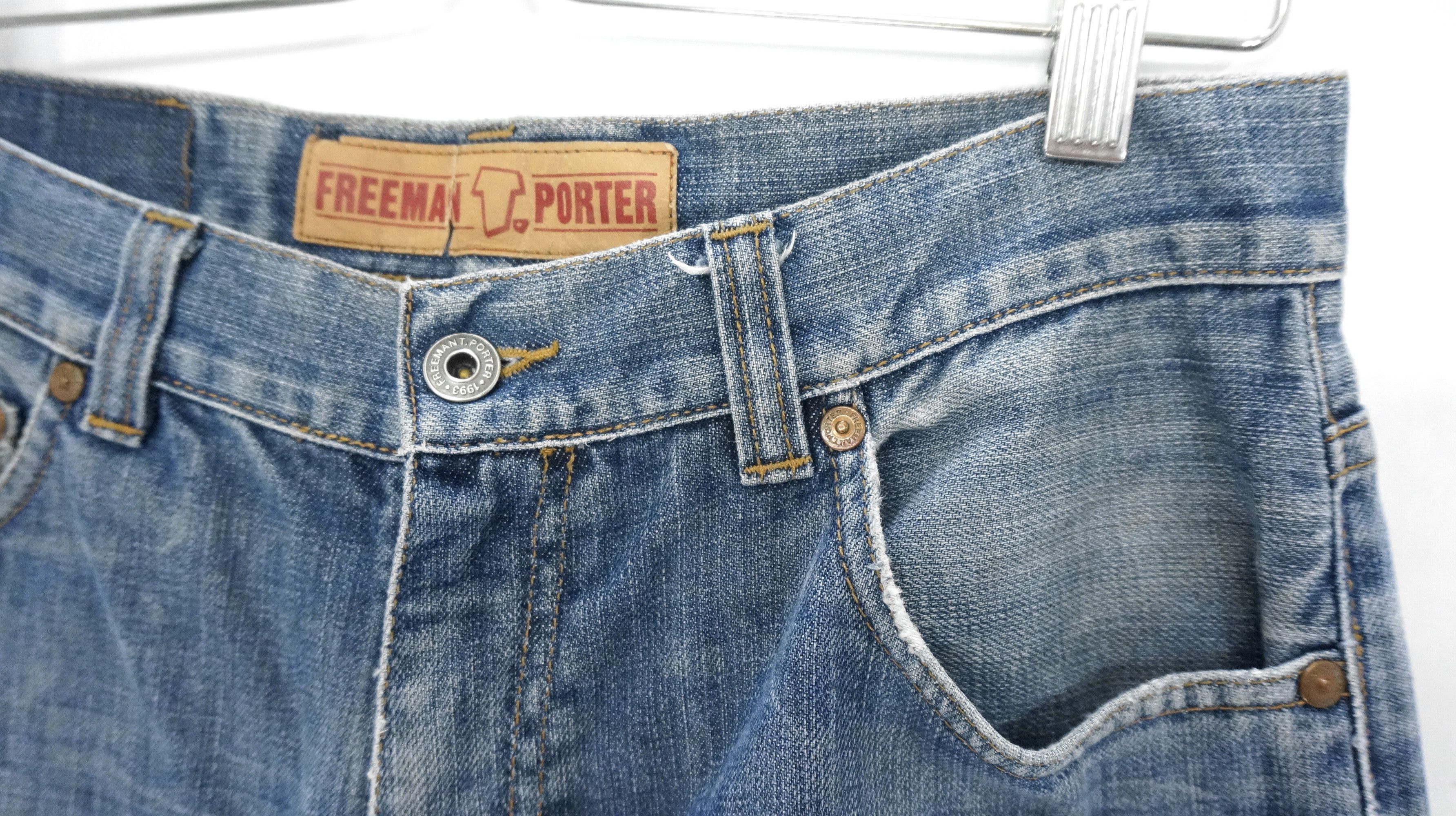 Freeman T. Porter × Vintage 🔥 Flare Vintage FREEMAN T PORTER Gordon Jeans Size US 30 / EU 46 - 9 Thumbnail