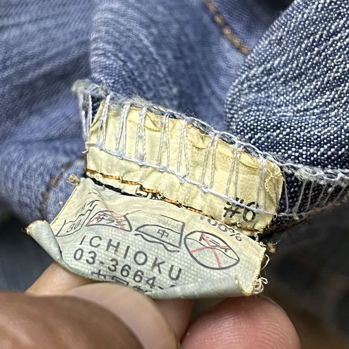 Indigo × Japanese Brand Flare Seditionaries Denim 6 Pockets Cargo Flares Size US 27 - 8 Thumbnail