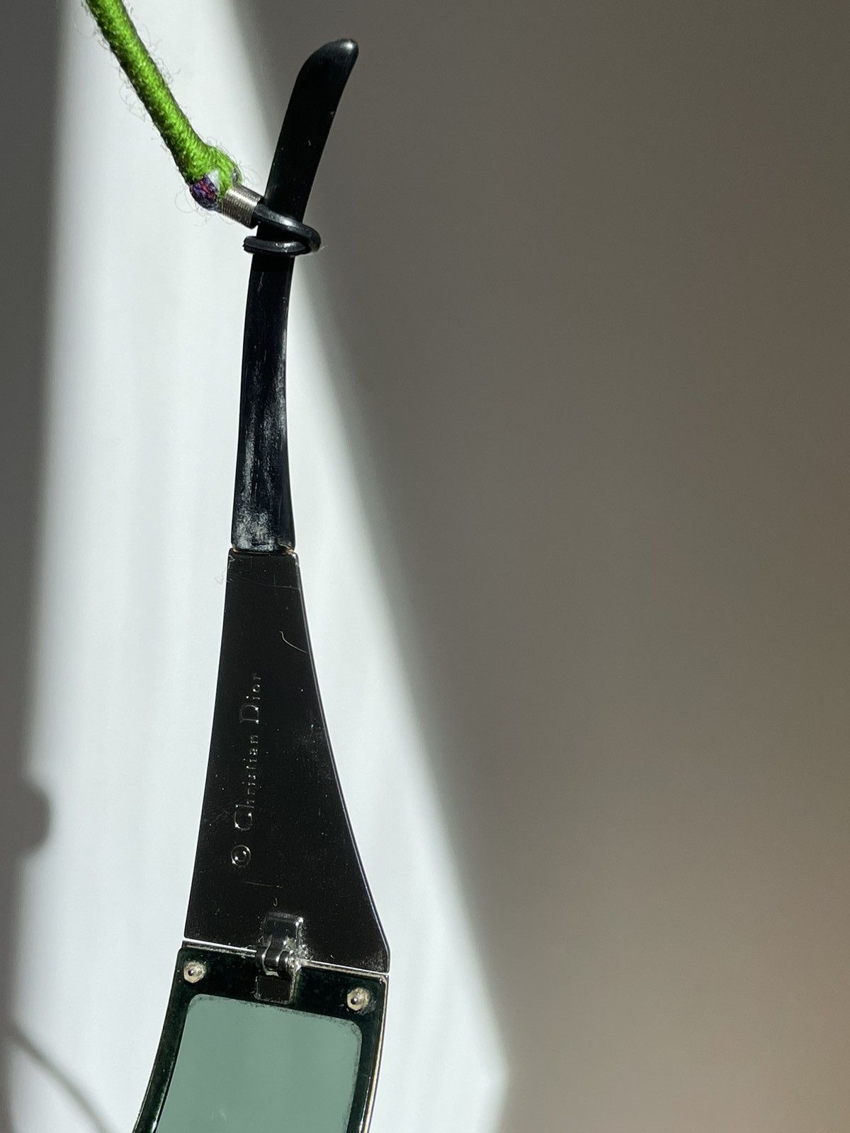 Dior Dior Sunglasses Punk SS 2003 Mask Metal Sport Vintage Y2K Size ONE SIZE - 6 Thumbnail