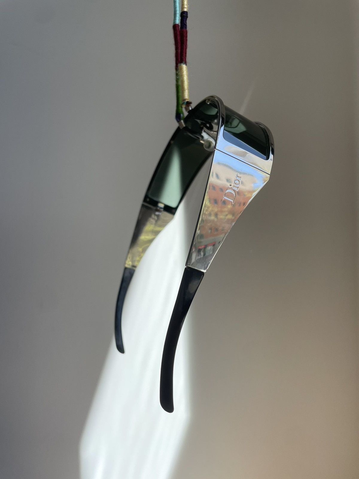 Dior Dior Sunglasses Punk SS 2003 Mask Metal Sport Vintage Y2K Size ONE SIZE - 1 Thumbnail