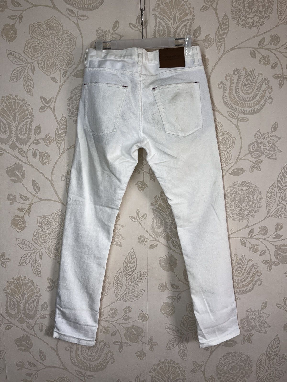 Burberry Black Label Burberry Denim Jeans White Colour Size US 29 - 2 Thumbnail