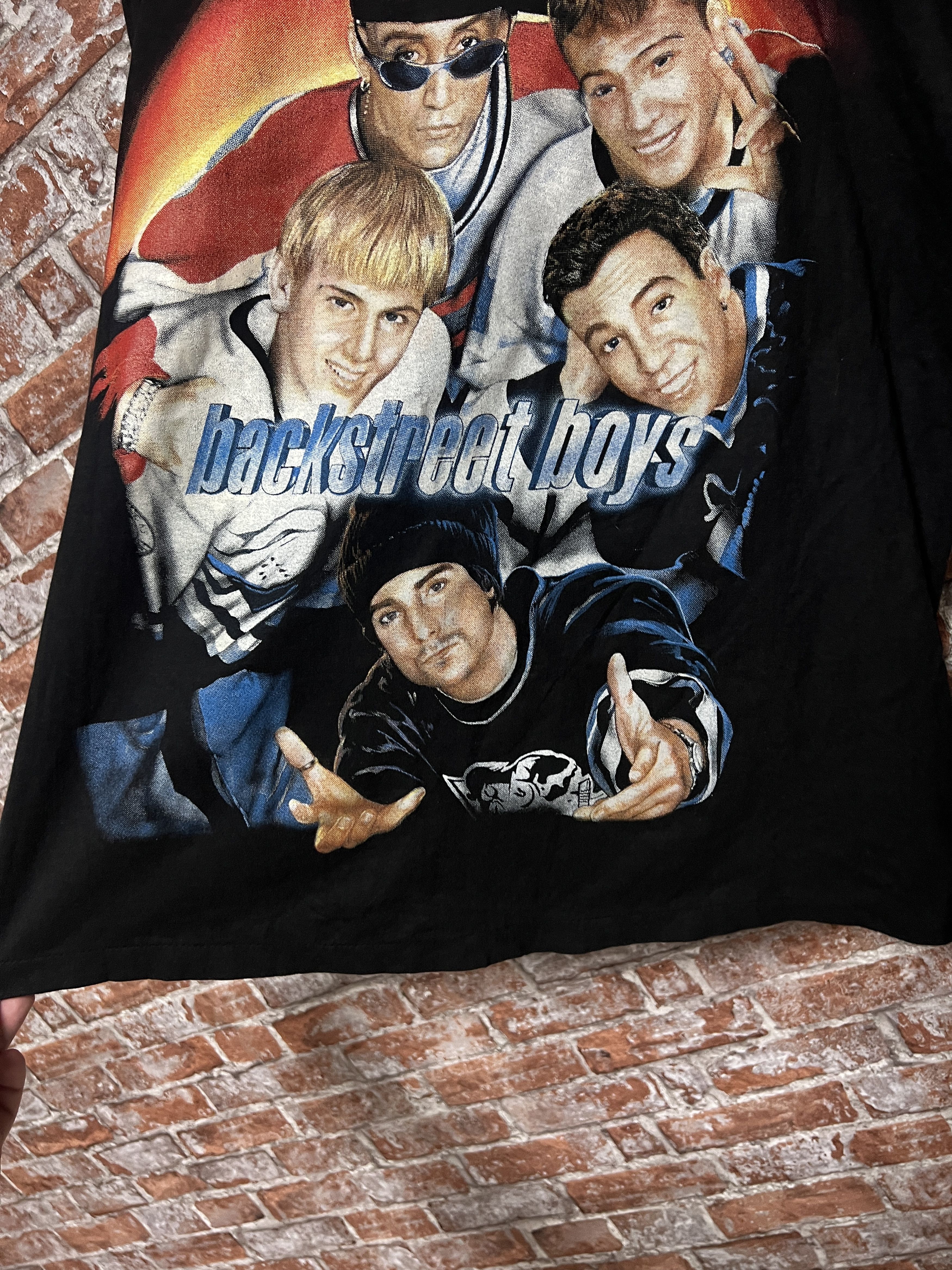 Band Tees × Rap Tees × Vintage Vintage 90s Backstreet Boys T-shirt Size US XL / EU 56 / 4 - 9 Thumbnail