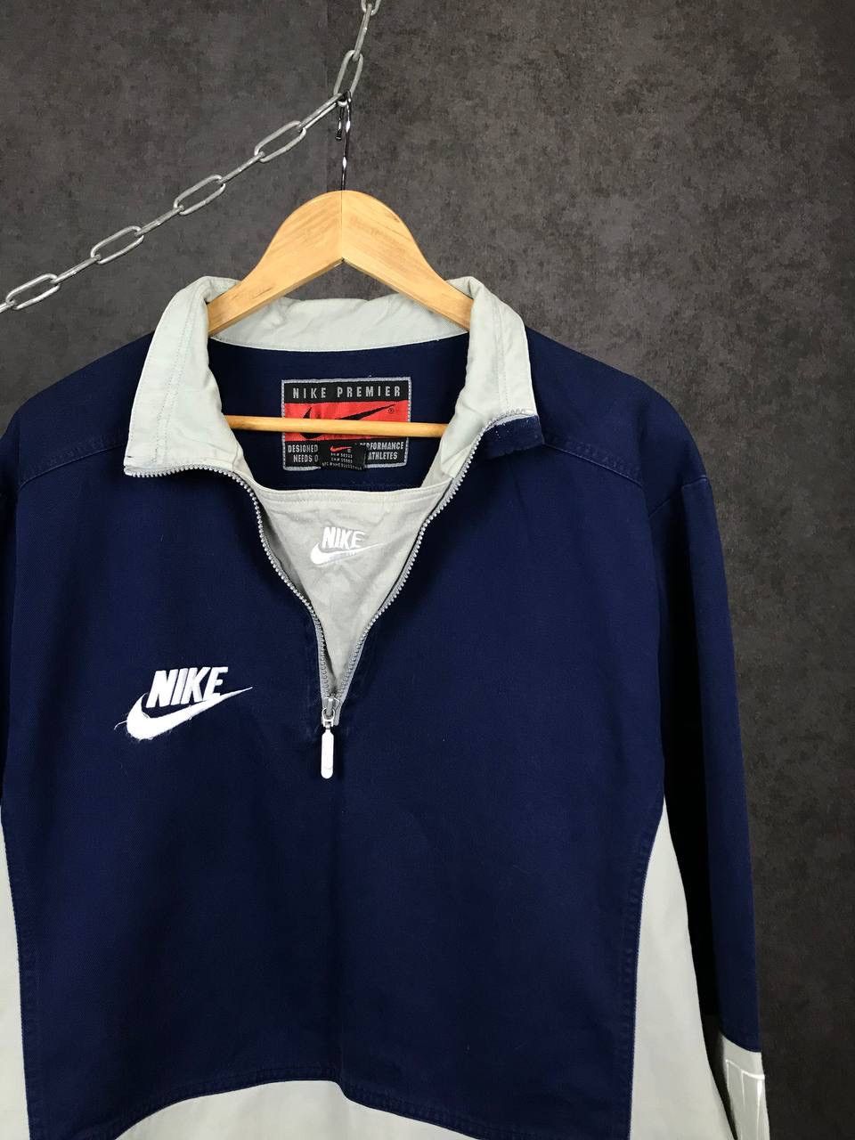 Nike Nike Premier vintage multi logo swoosh sweatshirt Size US S / EU 44-46 / 1 - 3 Thumbnail