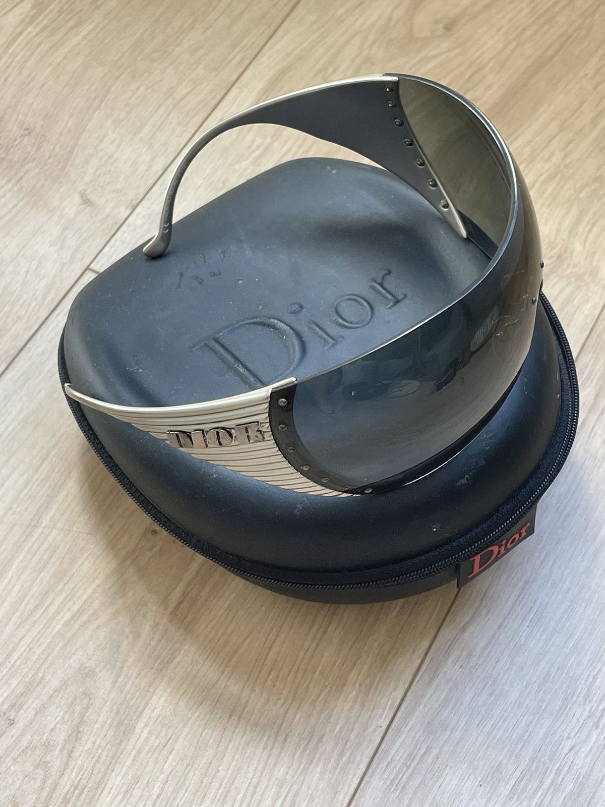 Dior Christian Dior Sunglasses Bike 1 Ski 90s Mask Sport Vintage Size ONE SIZE - 1 Thumbnail