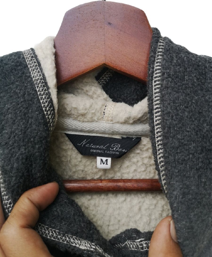 Japanese Brand Japanese Brand Natural Basic Hoodie Jacket Size US M / EU 48-50 / 2 - 3 Thumbnail