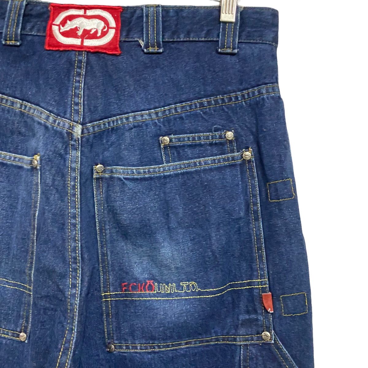 Ecko Unltd. Vintage Ecko UNLTD Denim Carpenter Baggy Pants Size US 34 / EU 50 - 8 Thumbnail