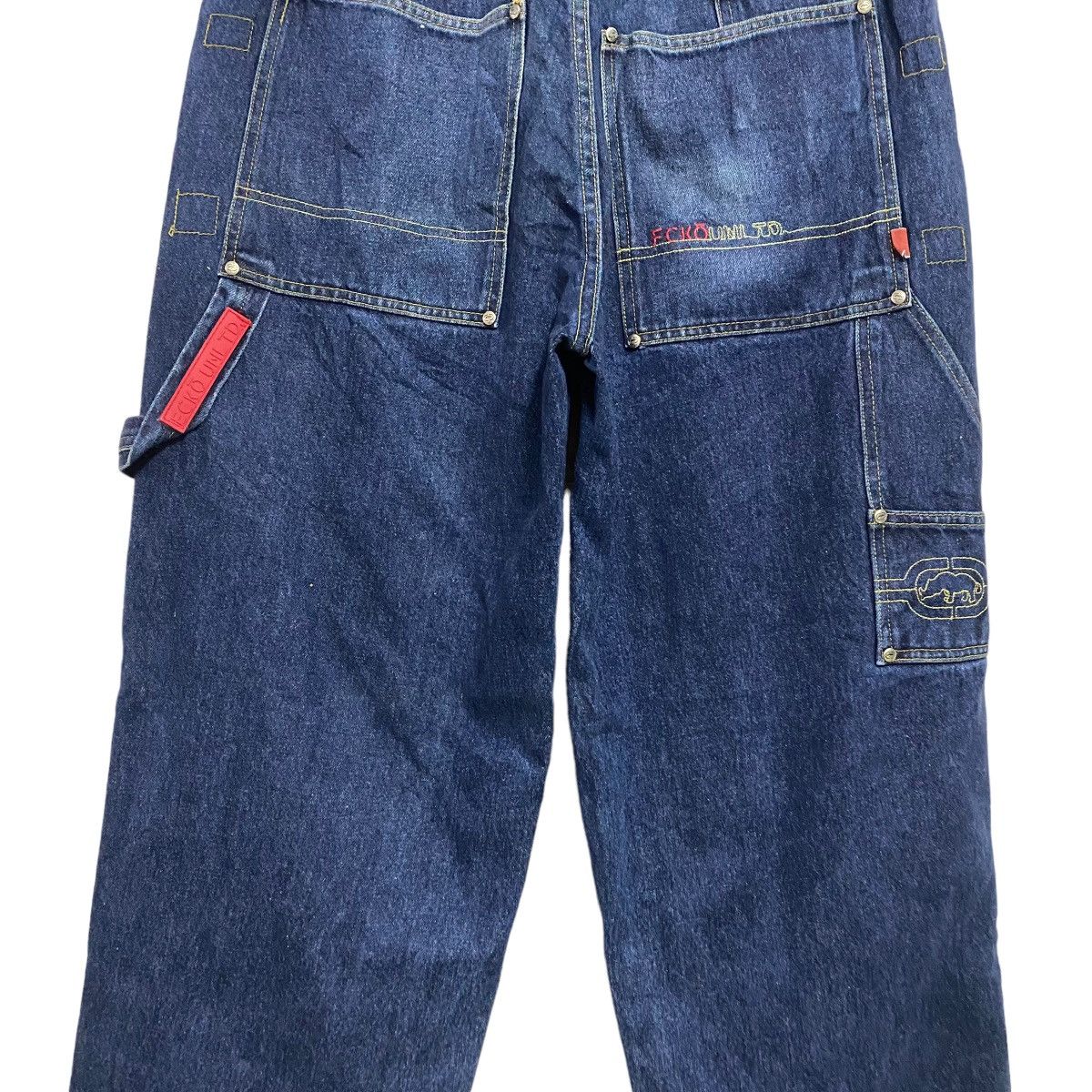 Ecko Unltd. Vintage Ecko UNLTD Denim Carpenter Baggy Pants Size US 34 / EU 50 - 10 Thumbnail
