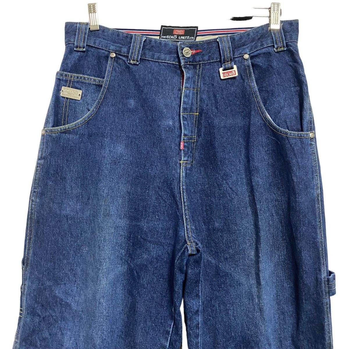 Ecko Unltd. Vintage Ecko UNLTD Denim Carpenter Baggy Pants Size US 34 / EU 50 - 3 Thumbnail