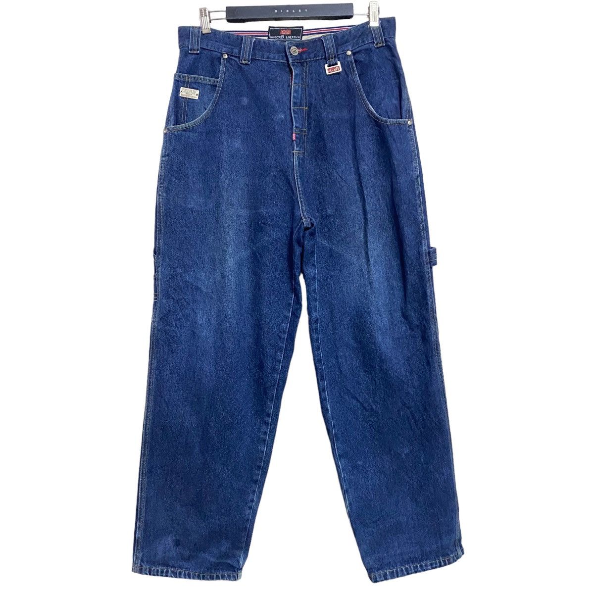 Ecko Unltd. Vintage Ecko UNLTD Denim Carpenter Baggy Pants Size US 34 / EU 50 - 2 Thumbnail