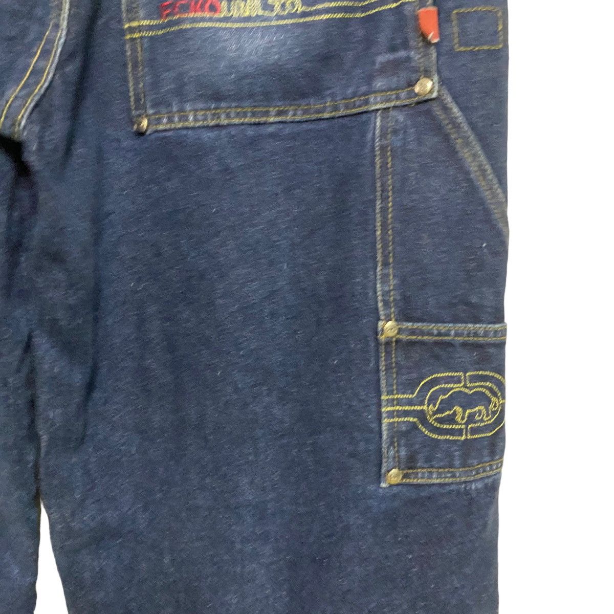 Ecko Unltd. Vintage Ecko UNLTD Denim Carpenter Baggy Pants Size US 34 / EU 50 - 11 Thumbnail