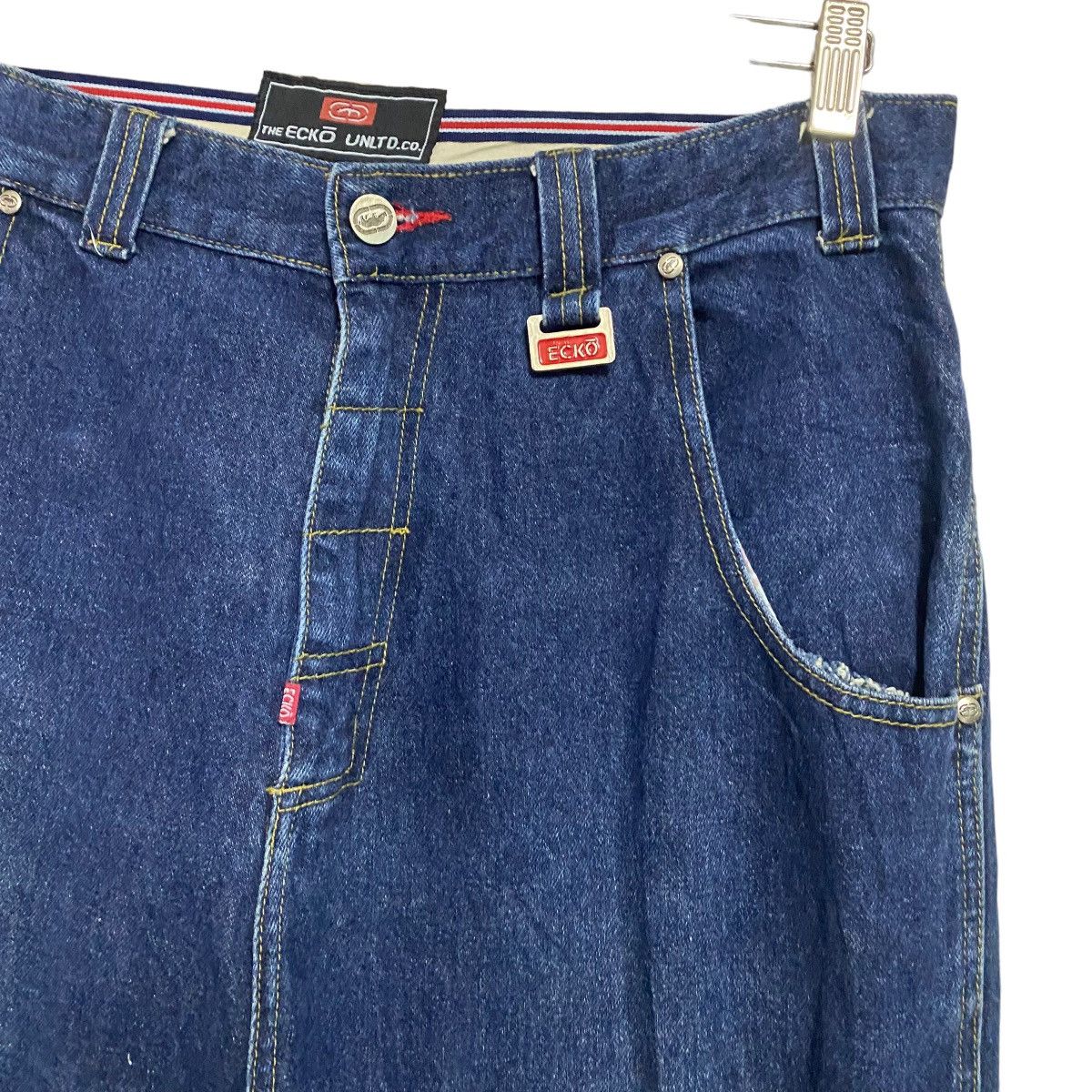Ecko Unltd. Vintage Ecko UNLTD Denim Carpenter Baggy Pants Size US 34 / EU 50 - 5 Thumbnail