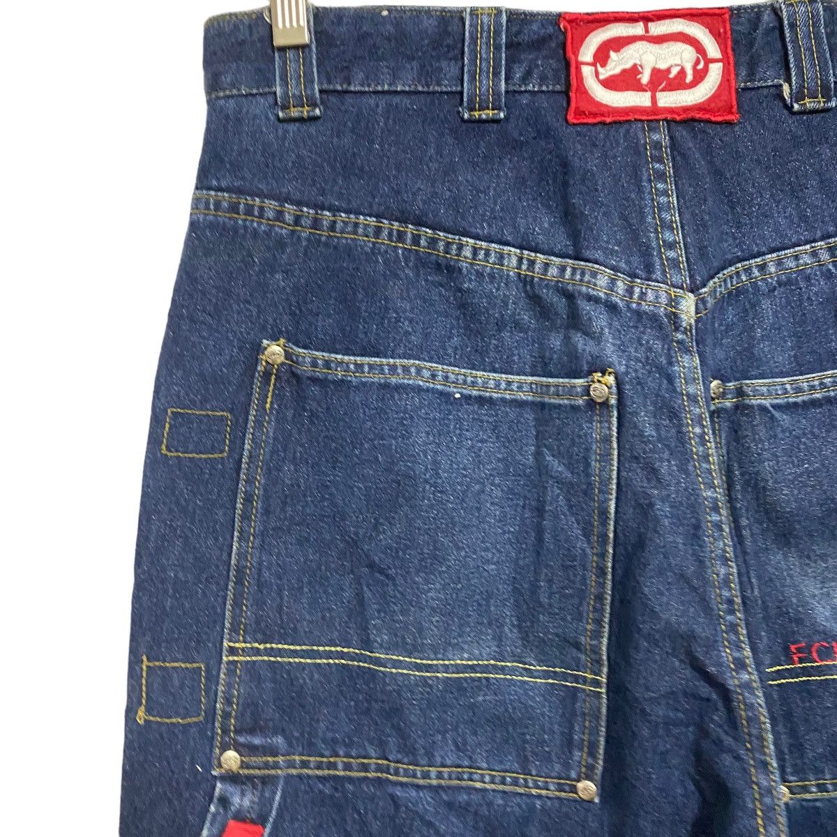 Ecko Unltd. Vintage Ecko UNLTD Denim Carpenter Baggy Pants Size US 34 / EU 50 - 9 Thumbnail