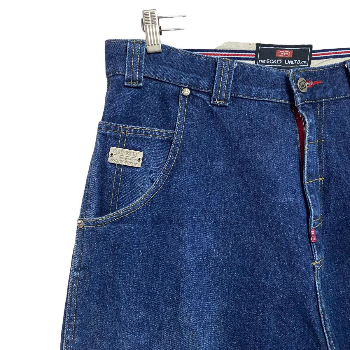 Ecko Unltd. Vintage Ecko UNLTD Denim Carpenter Baggy Pants Size US 34 / EU 50 - 4 Thumbnail