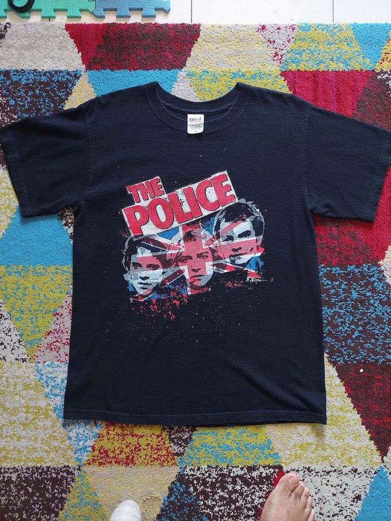 Band Tees VINTAGE THE POLICE TSHIRT WORLD CONCERT TOUR 2007 - 2008 Size US M / EU 48-50 / 2 - 9 Thumbnail