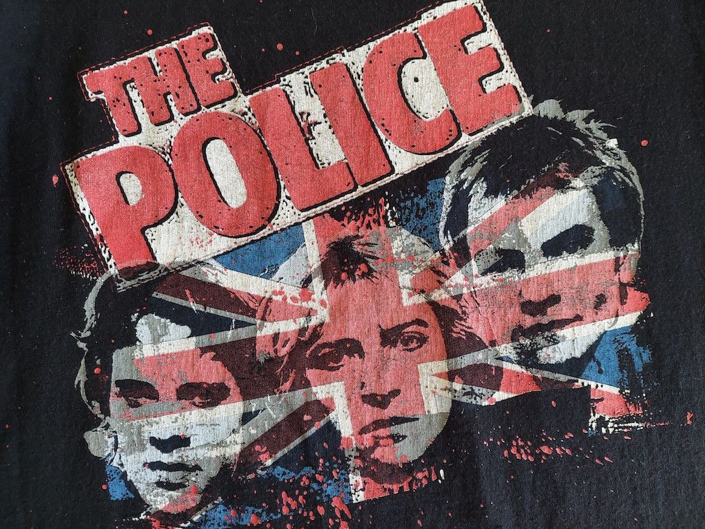 Band Tees VINTAGE THE POLICE TSHIRT WORLD CONCERT TOUR 2007 - 2008 Size US M / EU 48-50 / 2 - 3 Thumbnail
