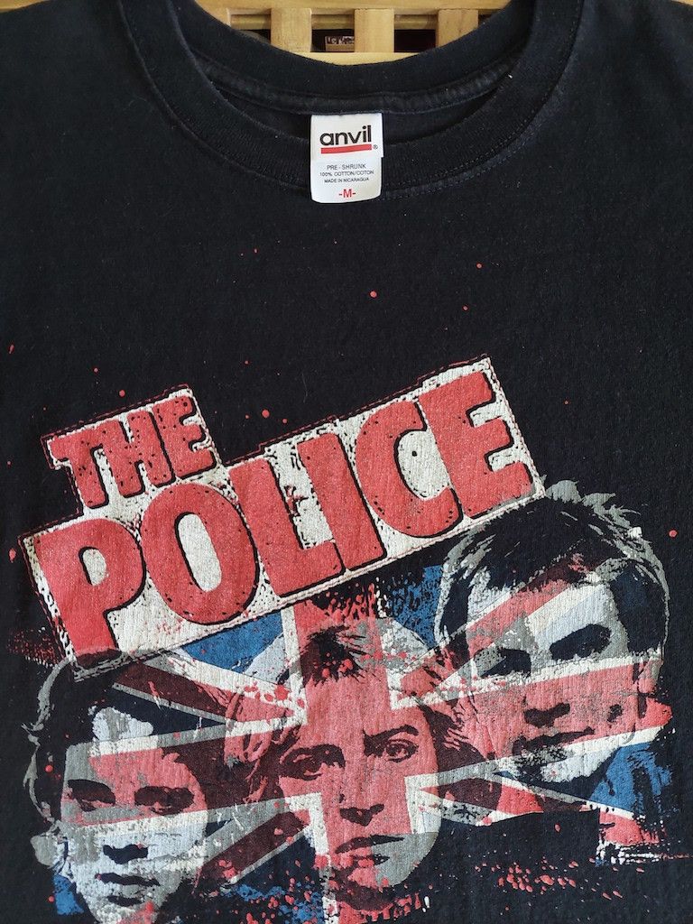 Band Tees VINTAGE THE POLICE TSHIRT WORLD CONCERT TOUR 2007 - 2008 Size US M / EU 48-50 / 2 - 2 Thumbnail