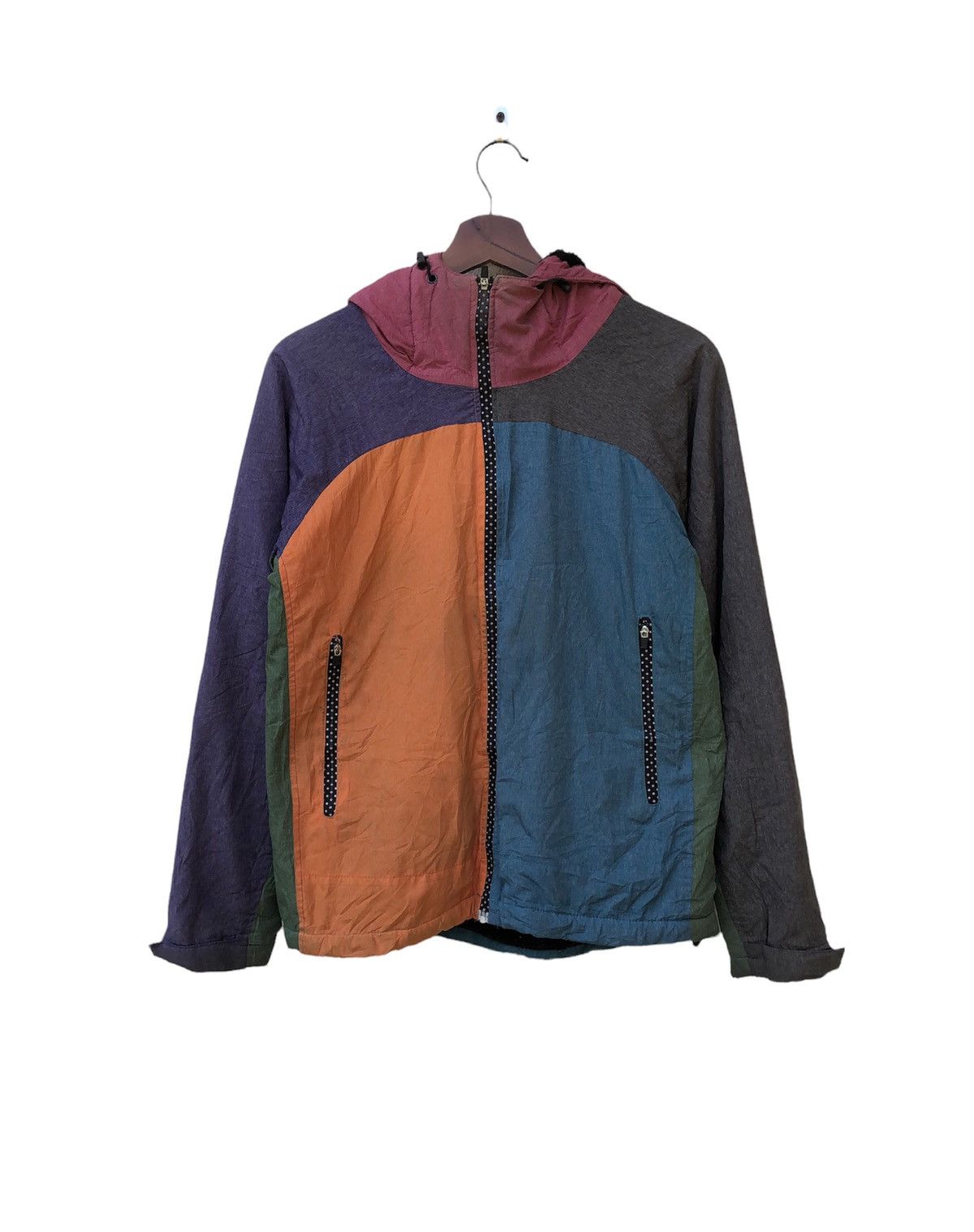 Japanese Brand Japanese Brand Sorridere Multicolour Quilted Jacket Size US M / EU 48-50 / 2 - 1 Thumbnail