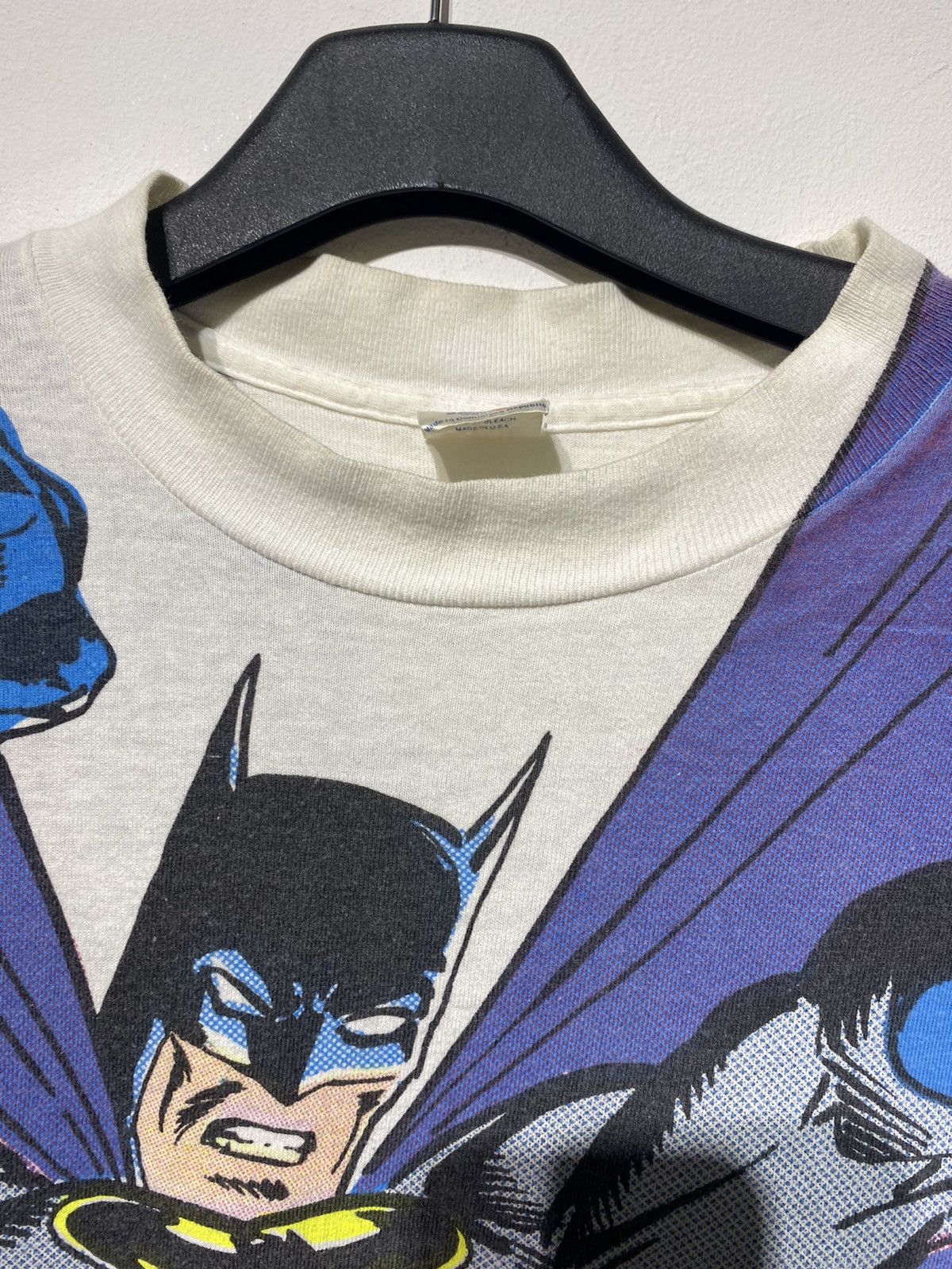 DC Comics × Vintage VINTAGE BATMAN FULLPRINT MOVIE DC 1989 Rare Size US S / EU 44-46 / 1 - 5 Thumbnail