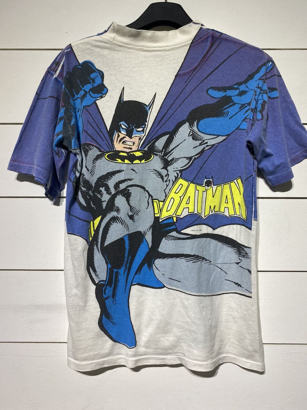 DC Comics × Vintage VINTAGE BATMAN FULLPRINT MOVIE DC 1989 Rare Size US S / EU 44-46 / 1 - 7 Thumbnail