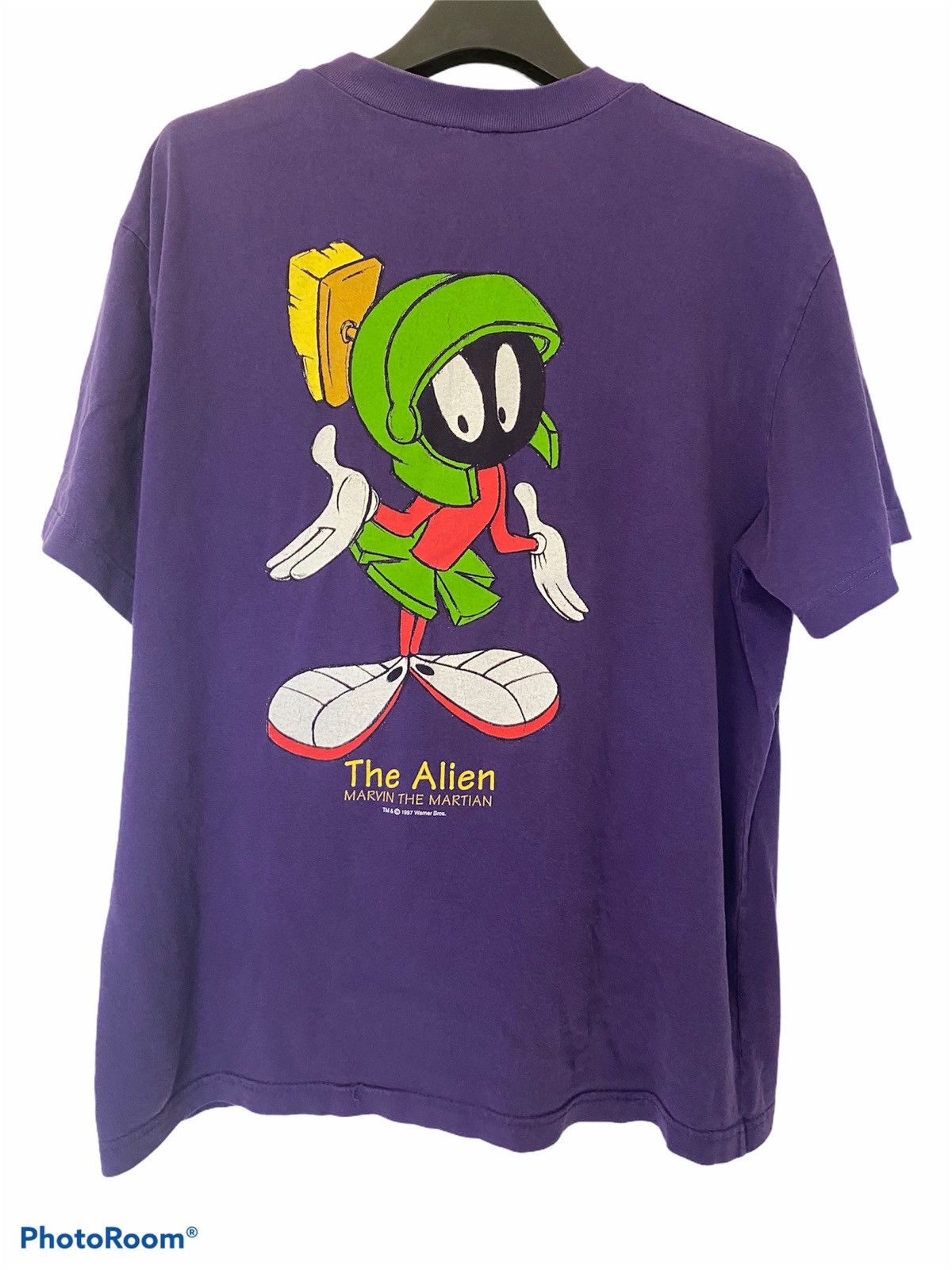 Cartoon Network × Vintage × Warner Bros VINTAGE THE ALIEN TM @ 1997 WARNES BROS Size US L / EU 52-54 / 3 - 1 Thumbnail