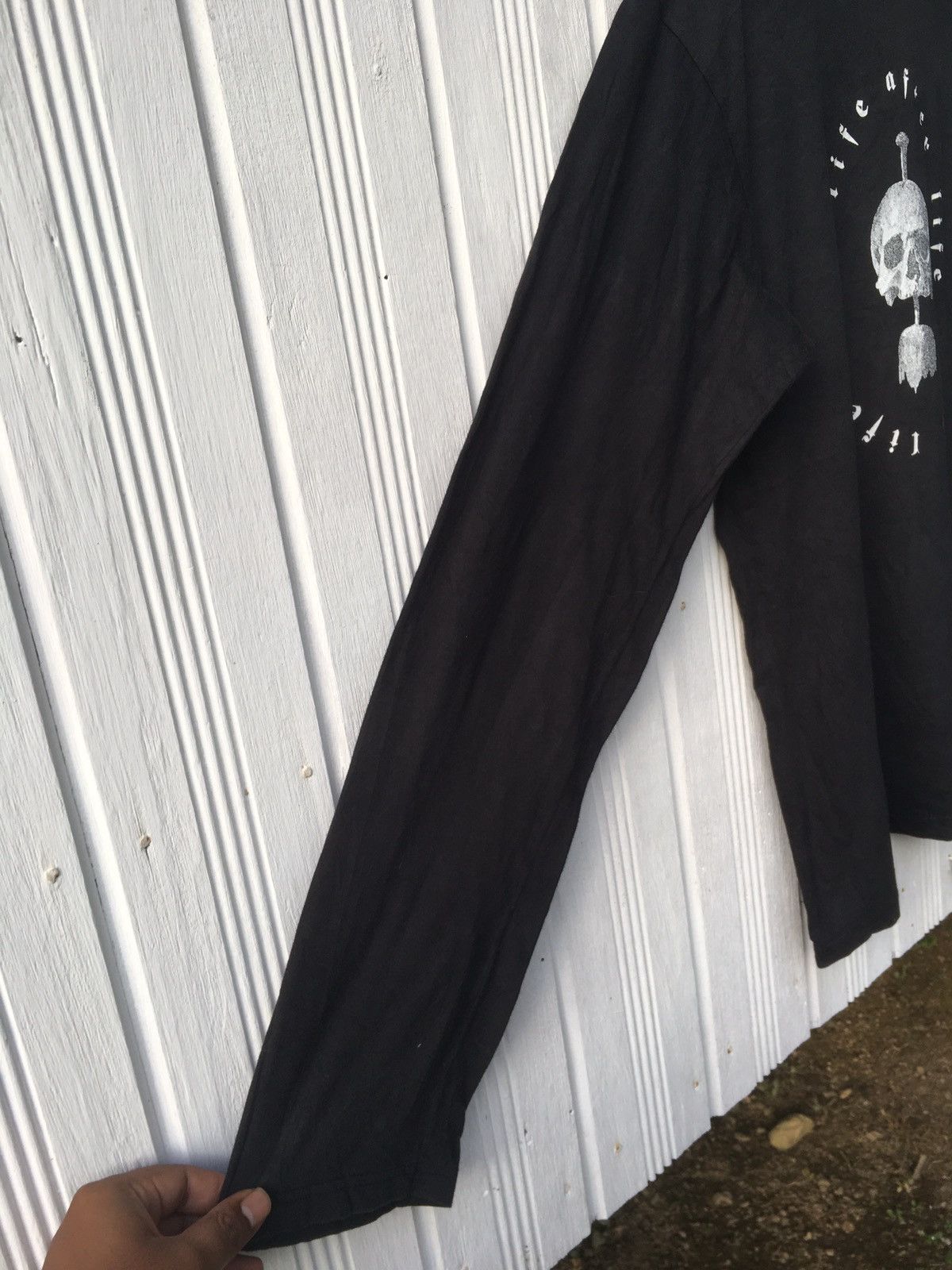 Designer × agnes b. Rare! Vintage Agnes B Douglas Gordon Tees Shirt Longsleeve Size US L / EU 52-54 / 3 - 2 Thumbnail