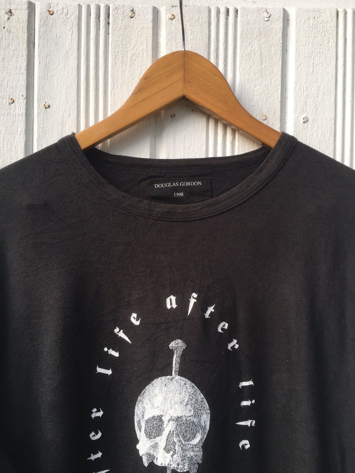 Designer × agnes b. Rare! Vintage Agnes B Douglas Gordon Tees Shirt Longsleeve Size US L / EU 52-54 / 3 - 4 Thumbnail