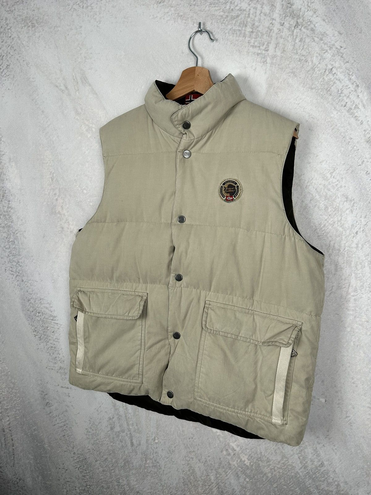 Napapijri Napapijri Puffer Vest Reversible Outdoor Streetwear Vintage Size US M / EU 48-50 / 2 - 4 Thumbnail