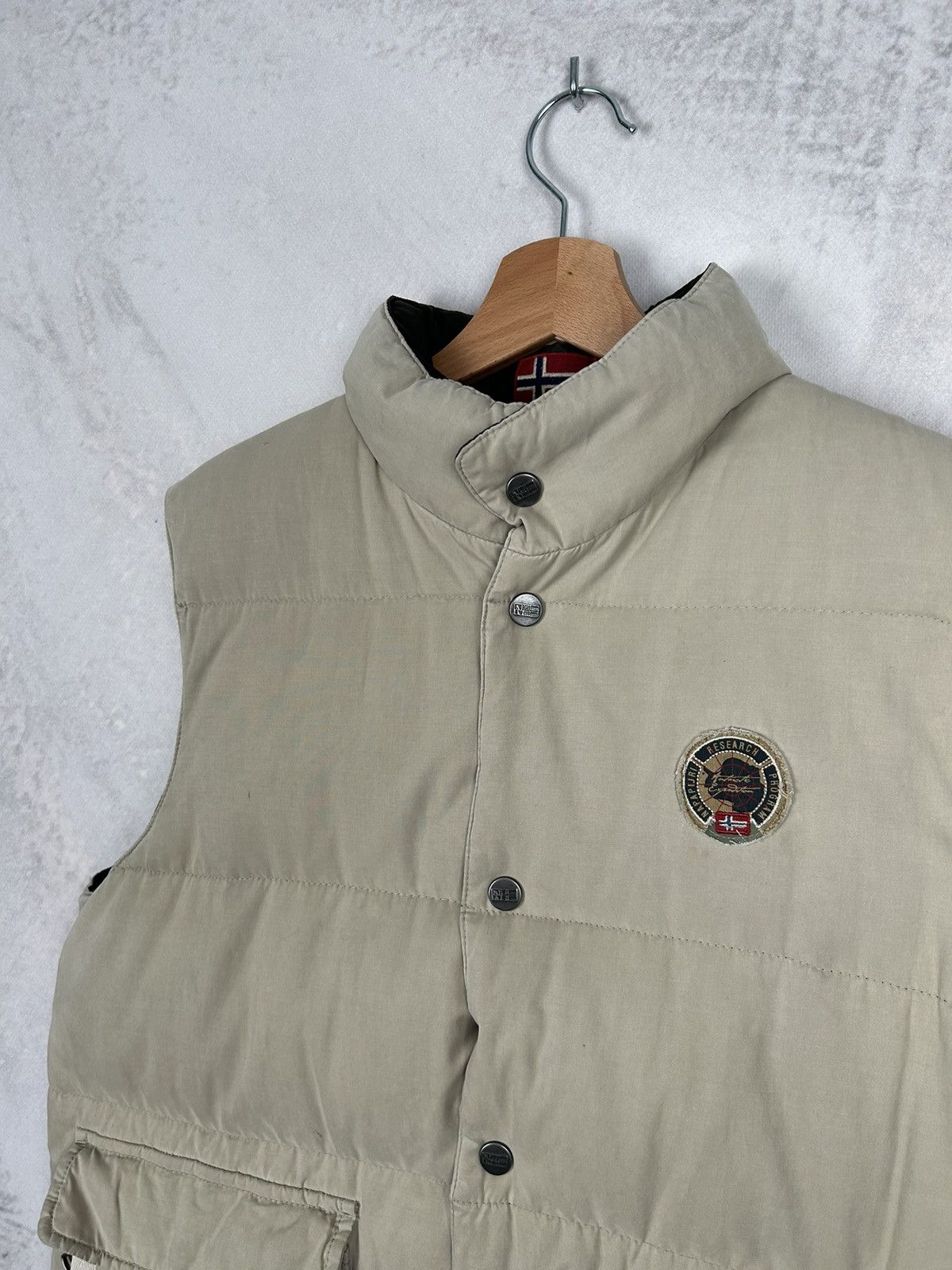 Napapijri Napapijri Puffer Vest Reversible Outdoor Streetwear Vintage Size US M / EU 48-50 / 2 - 6 Thumbnail