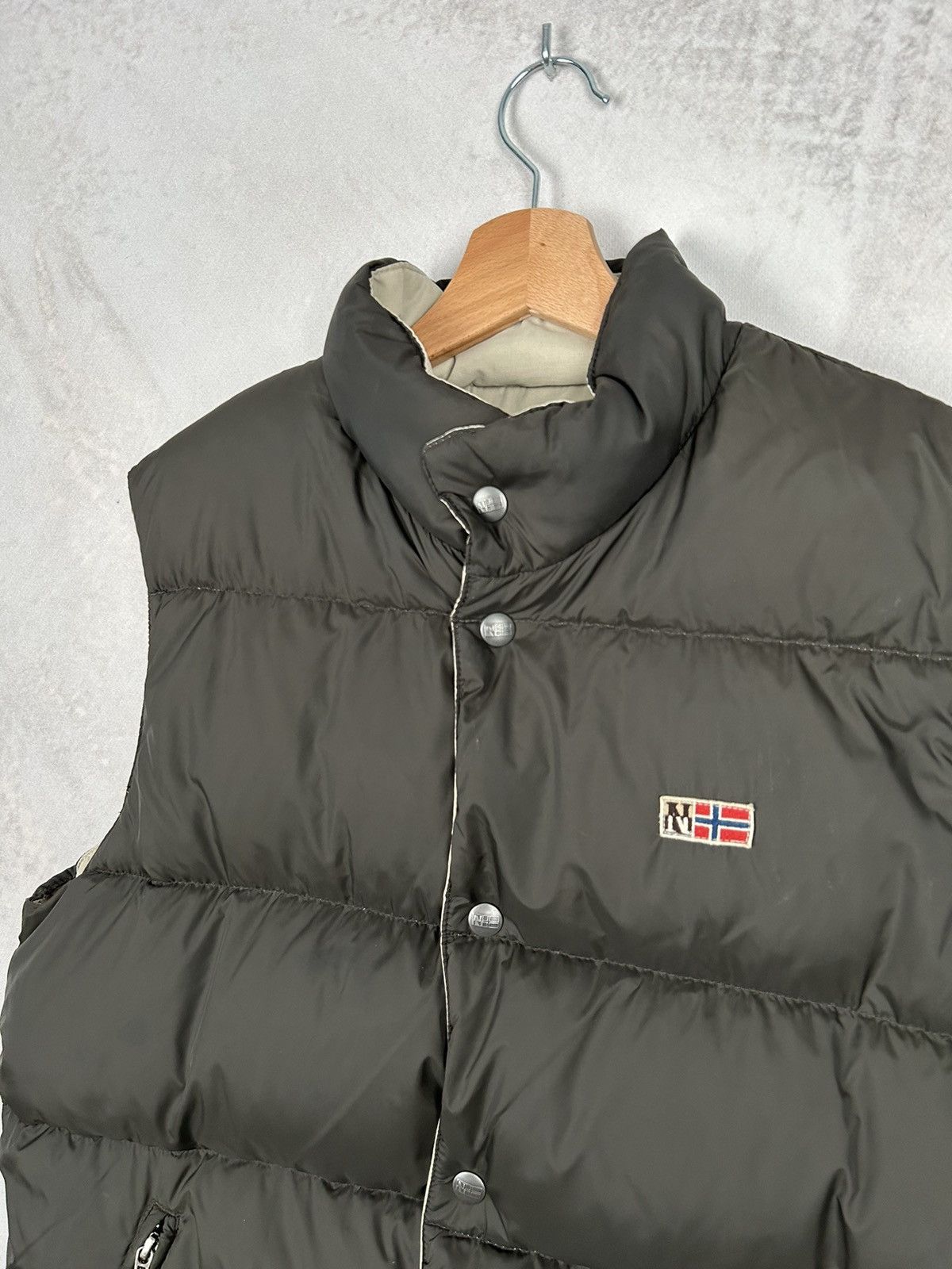 Napapijri Napapijri Puffer Vest Reversible Outdoor Streetwear Vintage Size US M / EU 48-50 / 2 - 8 Thumbnail