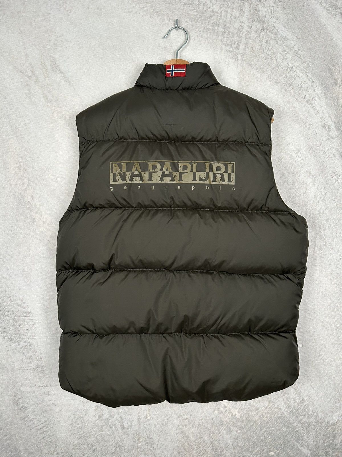 Napapijri Napapijri Puffer Vest Reversible Outdoor Streetwear Vintage Size US M / EU 48-50 / 2 - 2 Thumbnail