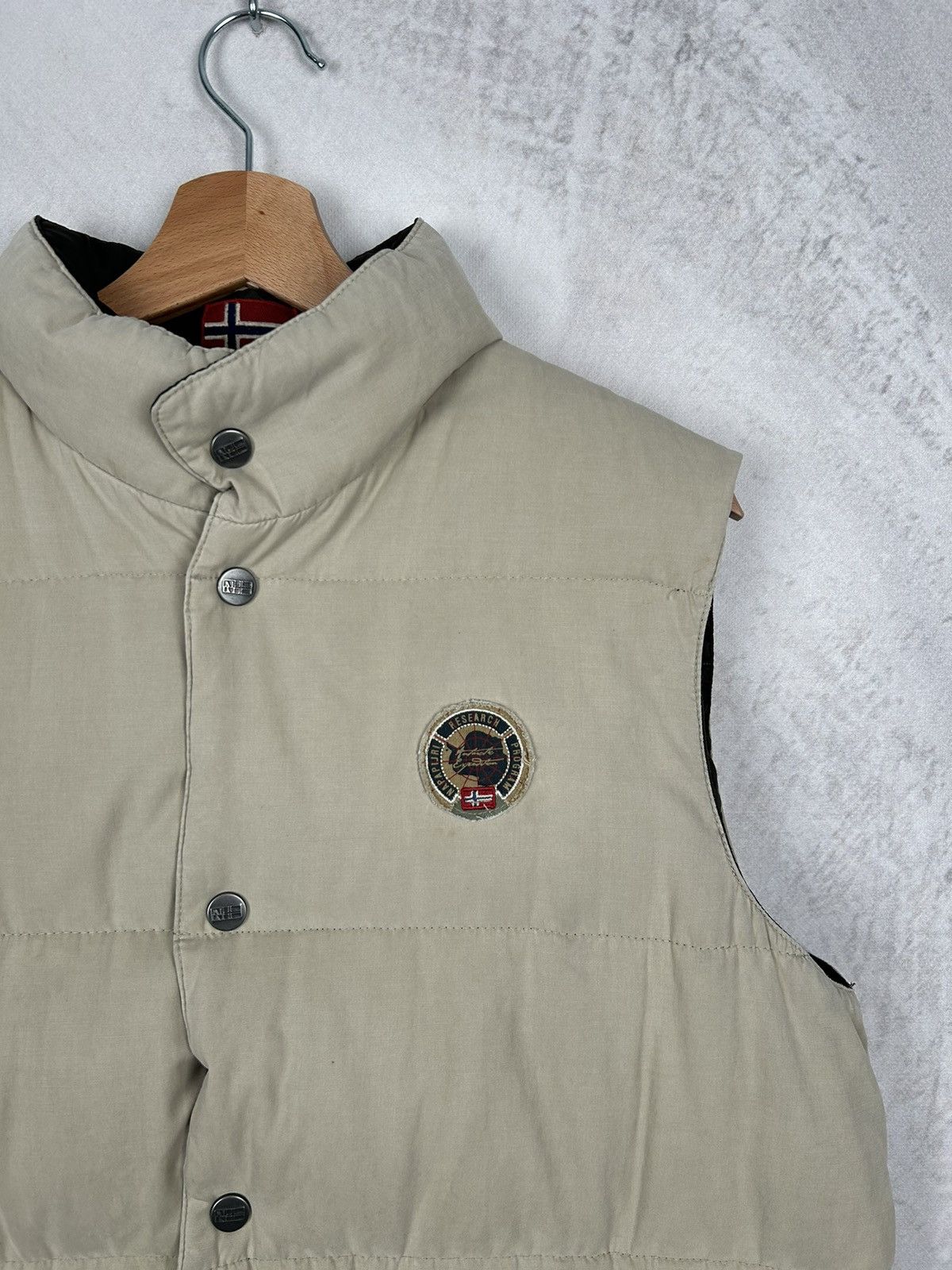 Napapijri Napapijri Puffer Vest Reversible Outdoor Streetwear Vintage Size US M / EU 48-50 / 2 - 5 Thumbnail