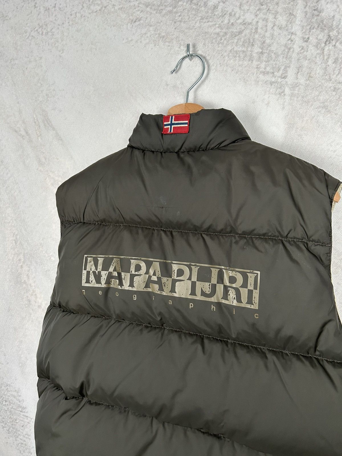 Napapijri Napapijri Puffer Vest Reversible Outdoor Streetwear Vintage Size US M / EU 48-50 / 2 - 9 Thumbnail