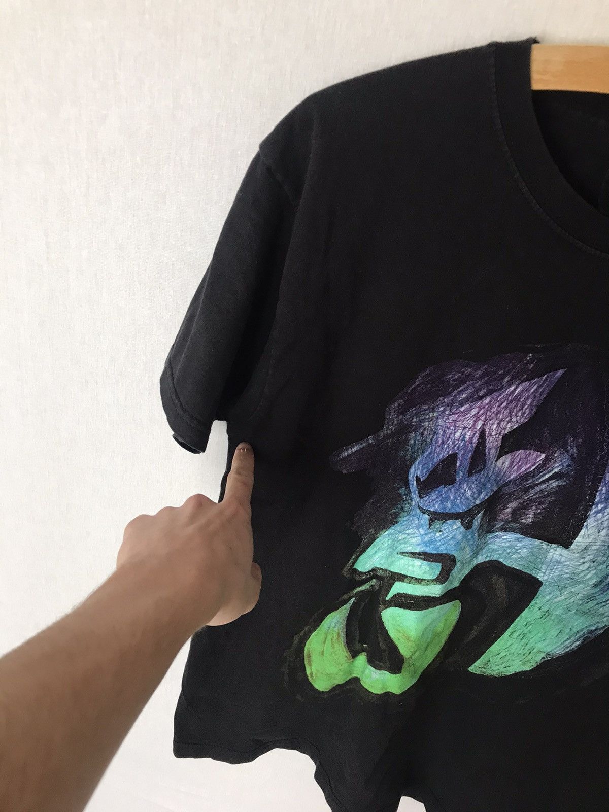 Vintage WWE Jeff Hardy “Immune To Fear” Tee Vintage T-Shirt Size US M / EU 48-50 / 2 - 8 Thumbnail