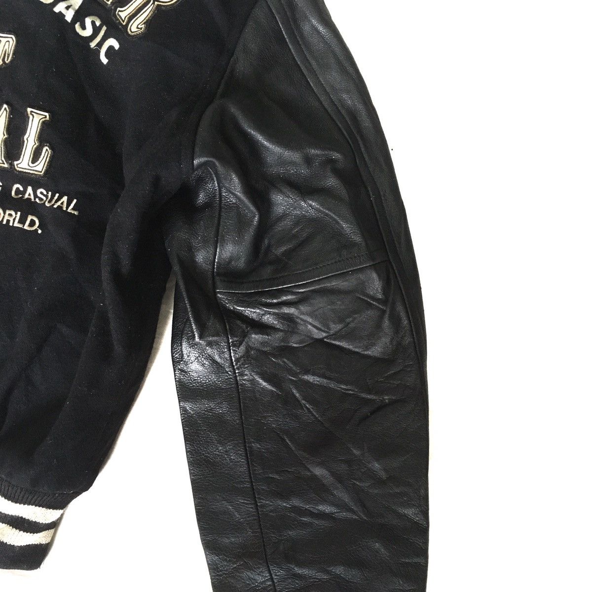 Japanese Brand IXI:Z Japanese Varsity Bomber Jacket Size US L / EU 52-54 / 3 - 5 Thumbnail