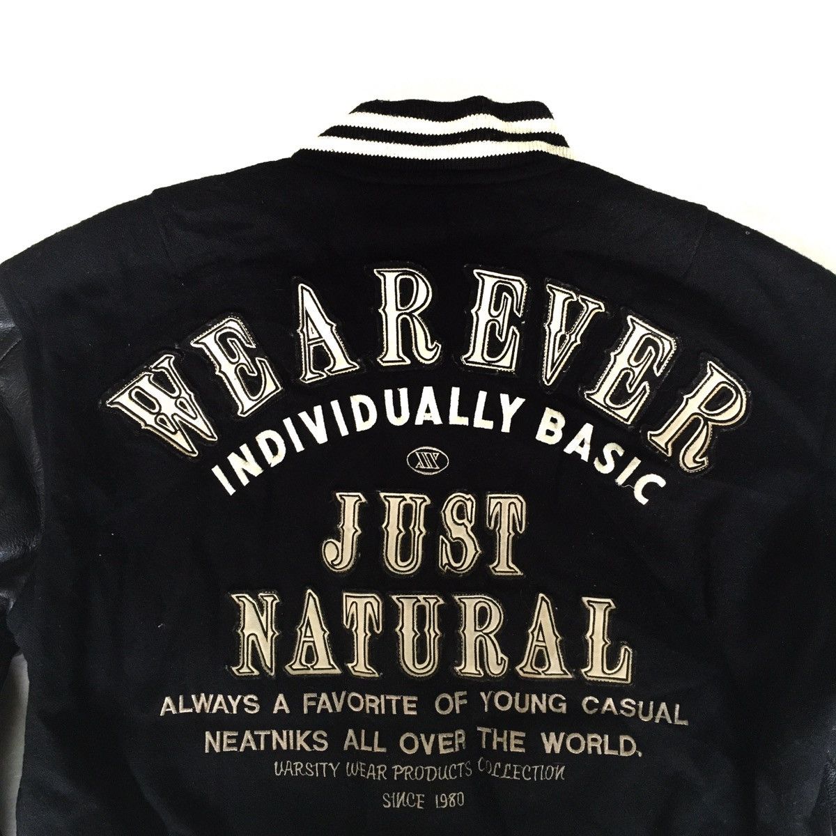 Japanese Brand IXI:Z Japanese Varsity Bomber Jacket Size US L / EU 52-54 / 3 - 3 Thumbnail