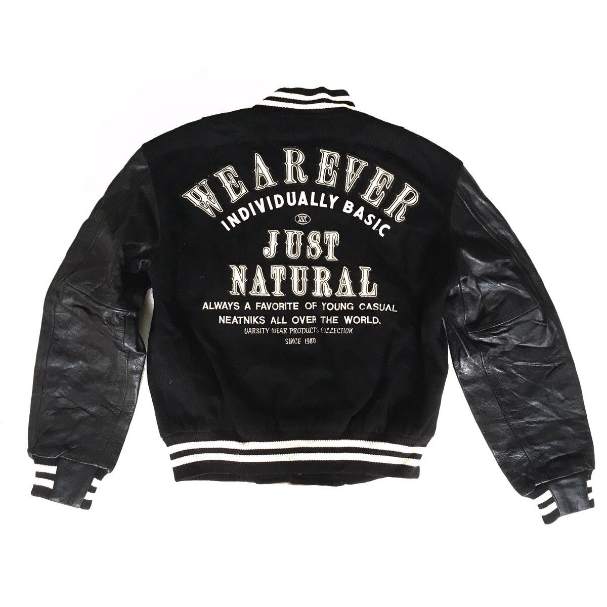 Japanese Brand IXI:Z Japanese Varsity Bomber Jacket Size US L / EU 52-54 / 3 - 1 Thumbnail