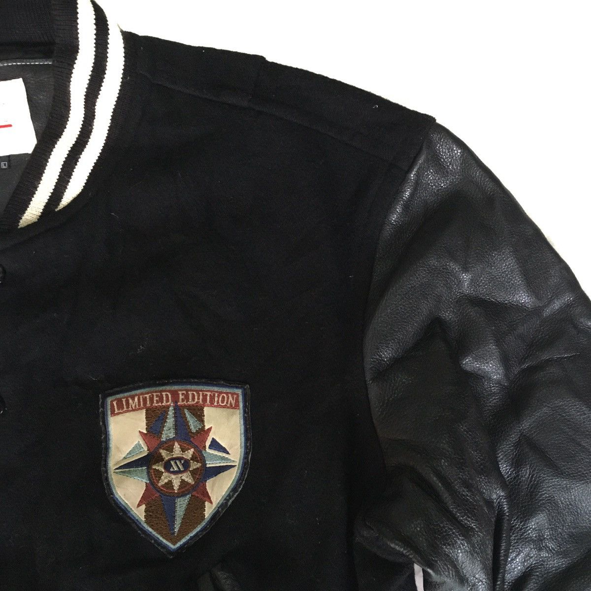 Japanese Brand IXI:Z Japanese Varsity Bomber Jacket Size US L / EU 52-54 / 3 - 9 Thumbnail