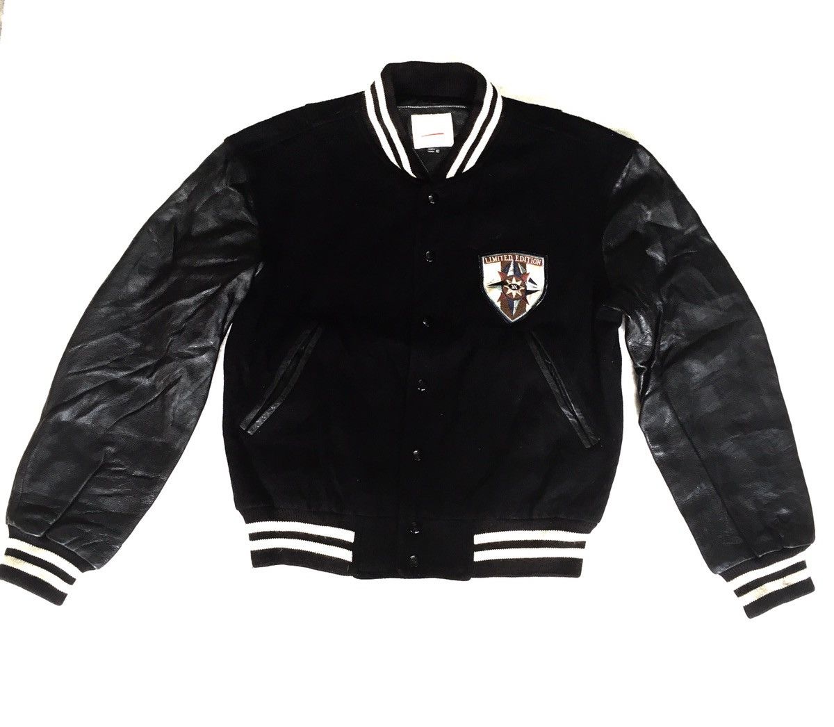 Japanese Brand IXI:Z Japanese Varsity Bomber Jacket Size US L / EU 52-54 / 3 - 8 Thumbnail