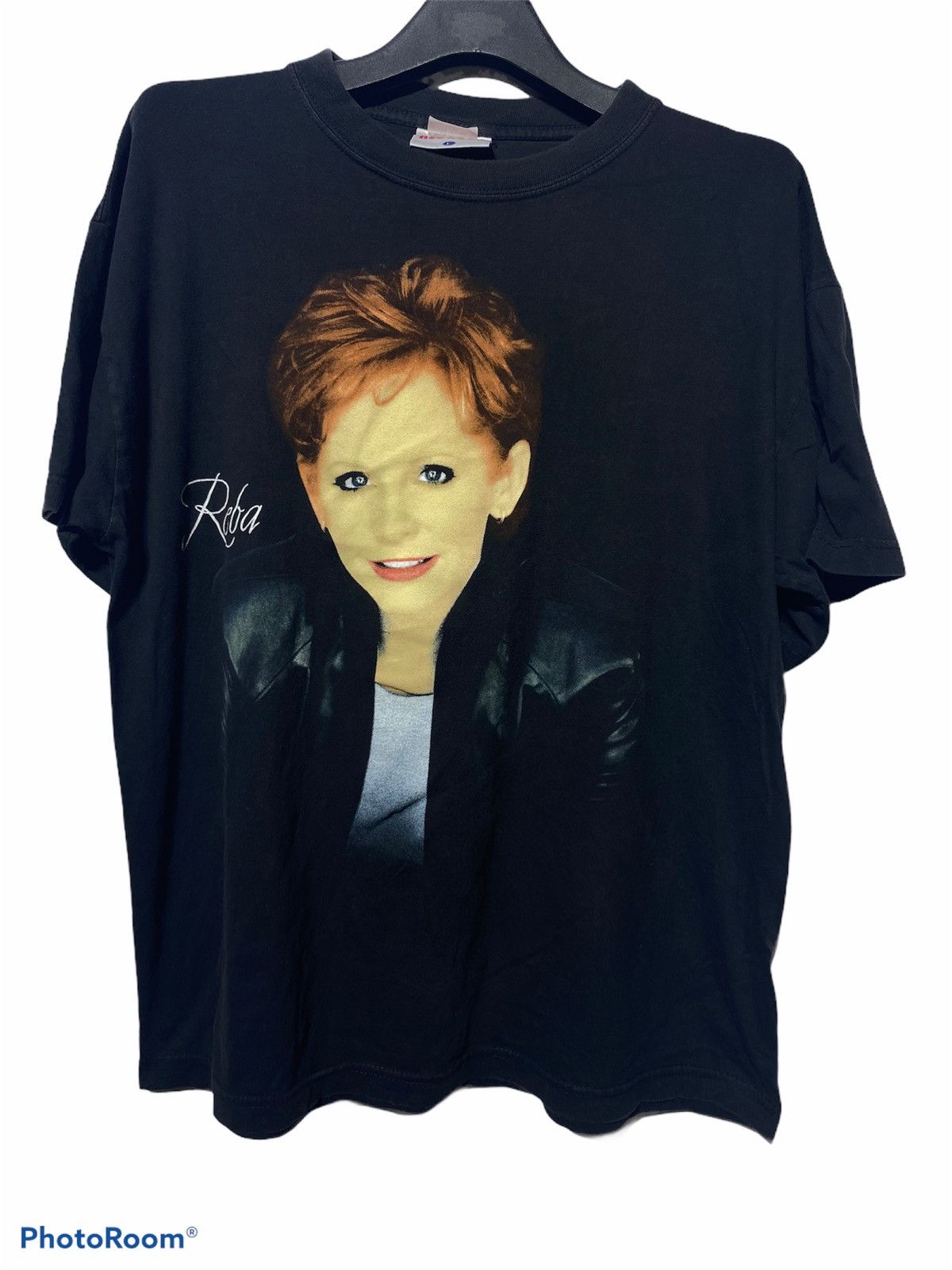 Rap Tees × Vintage Vintage Reba Shirt Size US L / EU 52-54 / 3 - 1 Thumbnail