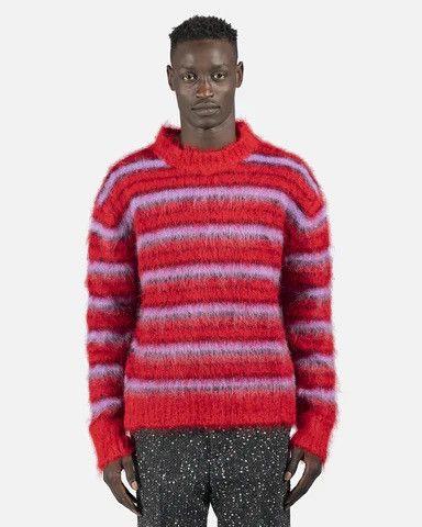 image of Marni Mohair Sweater in Red, Men's (Size XS)