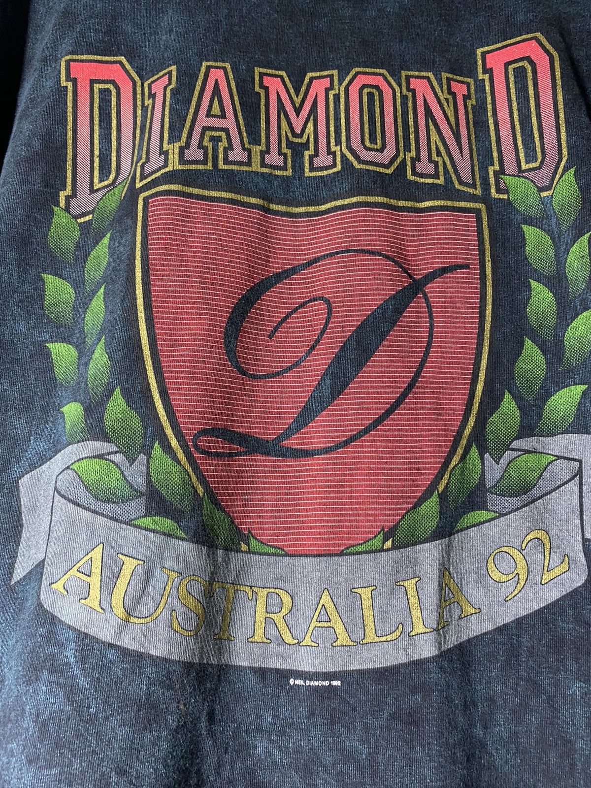 Band Tees × Vintage VINTAGE NEIL DIAMOND 1992 RARE T SHIRT Size US L / EU 52-54 / 3 - 2 Thumbnail