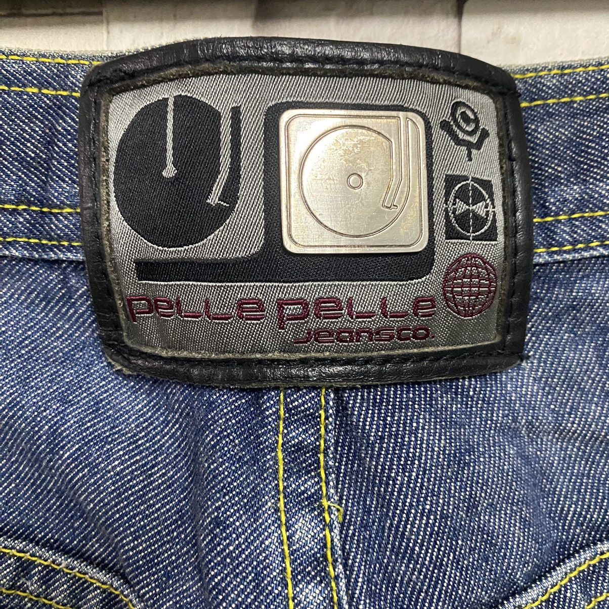 Pelle Pelle Vintage Pelle Pelle Denim Baggy Pants Velcro Straps Size US 36 / EU 52 - 24 Thumbnail