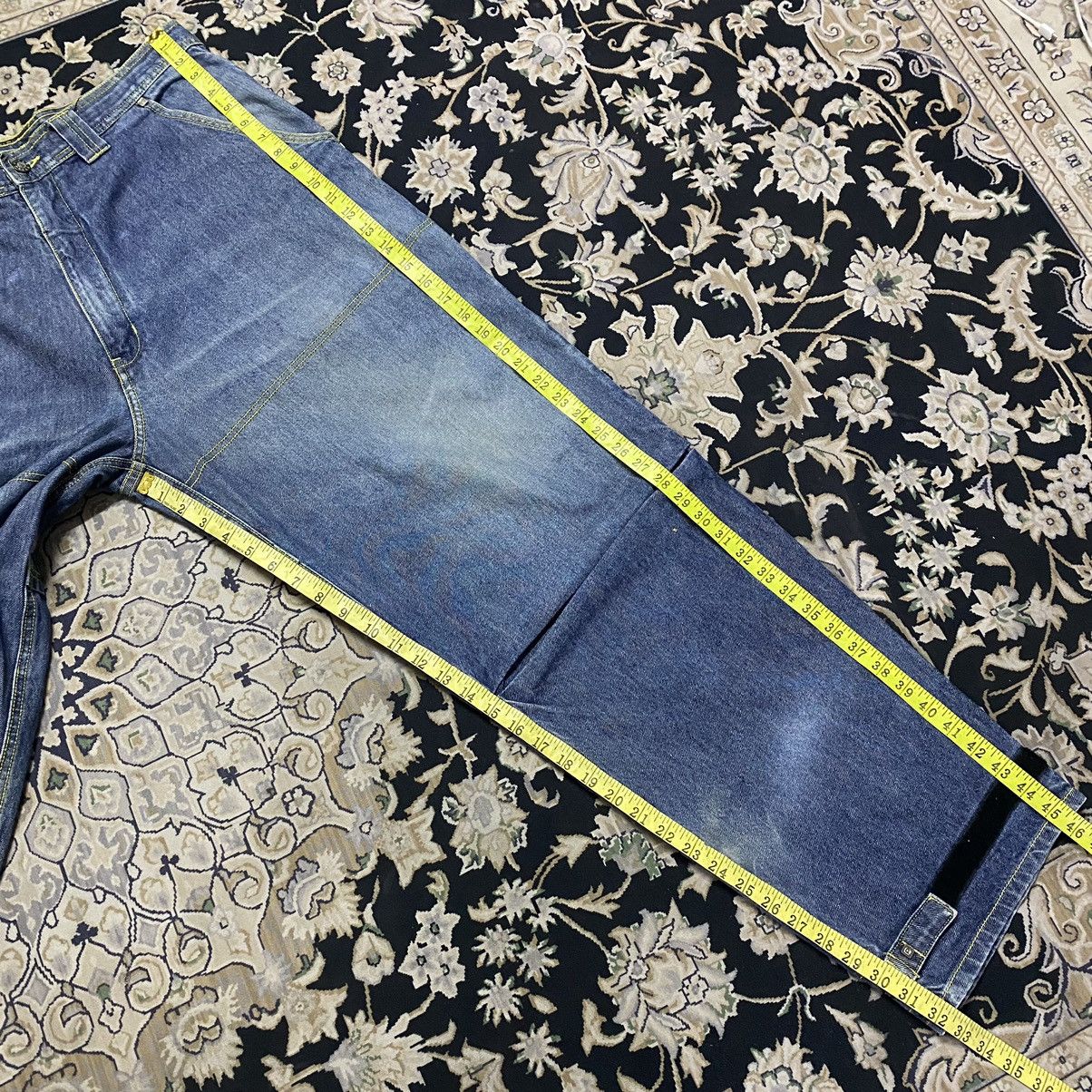 Pelle Pelle Vintage Pelle Pelle Denim Baggy Pants Velcro Straps Size US 36 / EU 52 - 21 Thumbnail