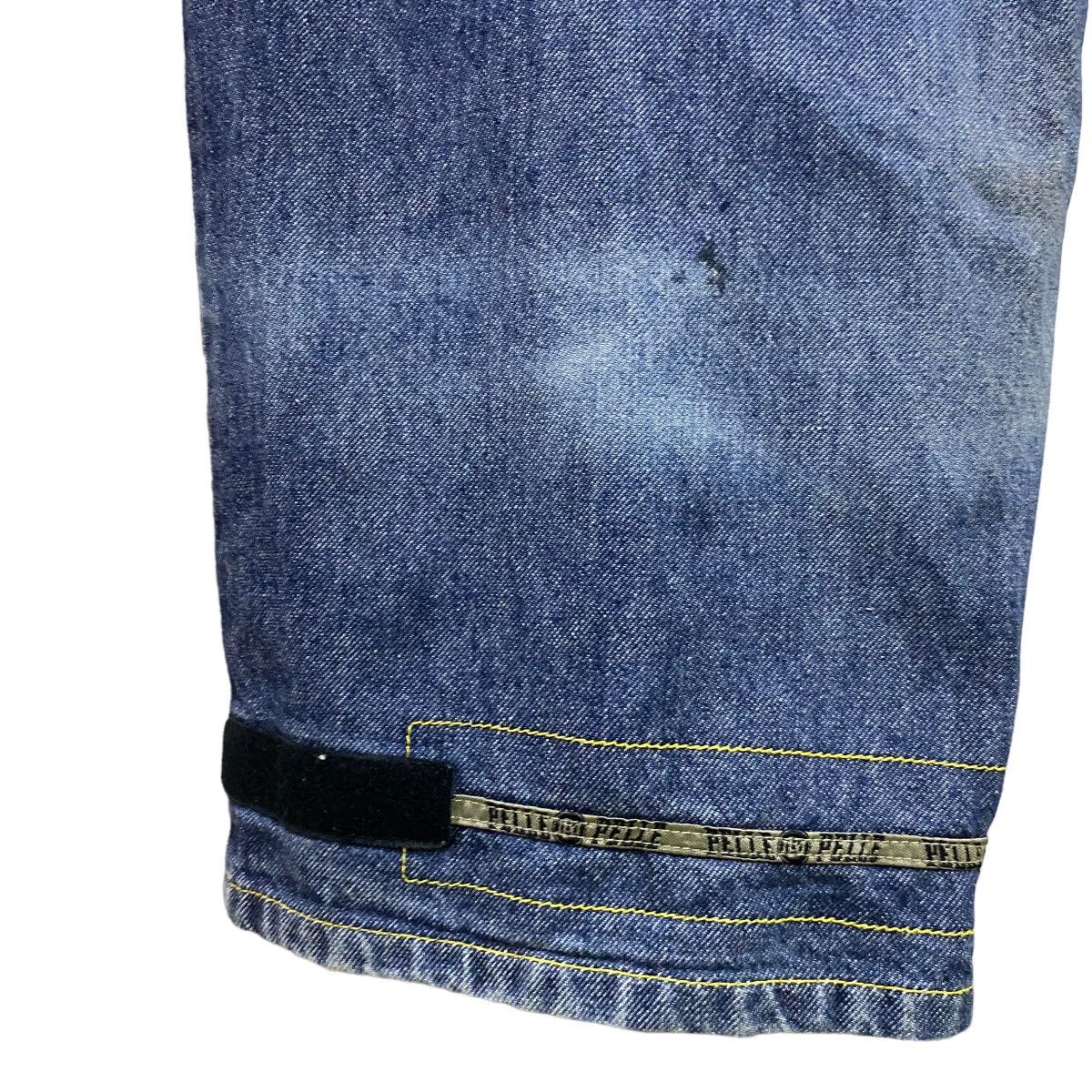 Pelle Pelle Vintage Pelle Pelle Denim Baggy Pants Velcro Straps Size US 36 / EU 52 - 19 Thumbnail